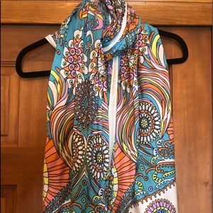 Theodora & Cullum. 100% viscose scarf
